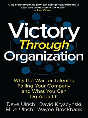 cover image of Victory Through Organization